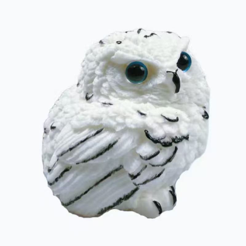 暗闇で光るフクロウ（食品グレードシリコン）